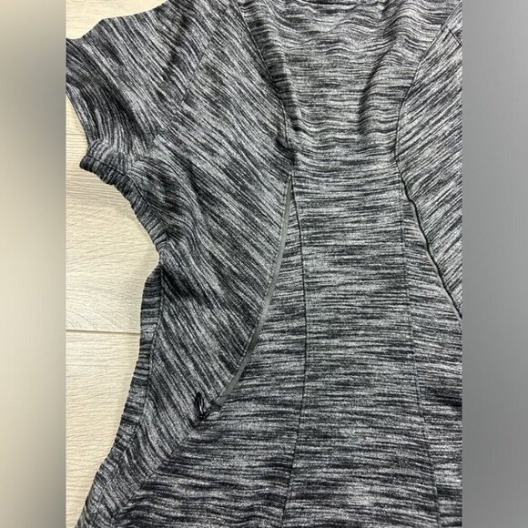 Lululemon &go Where-To Midi Dress Heathered Black - Picture 9 of 14